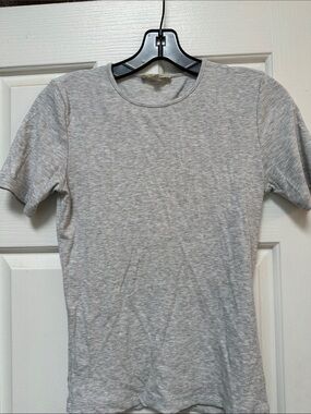 Madewell Light Heather Gray Short-Sleeve Crewneck Tee